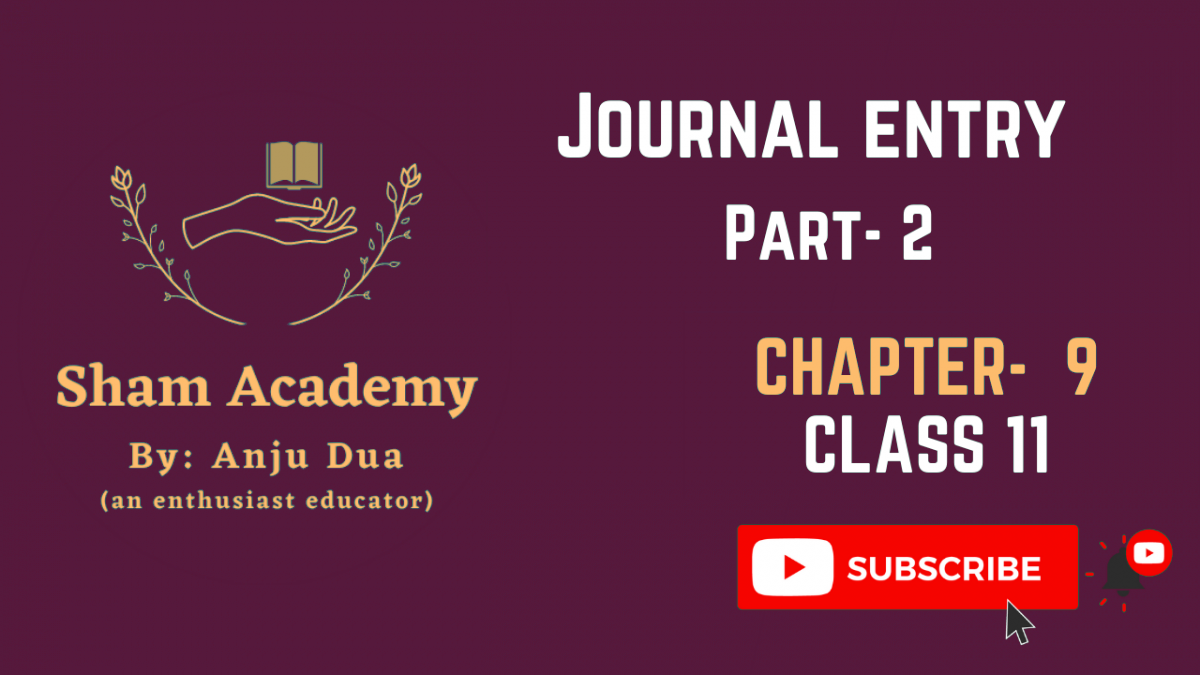 Treatment of Trade & Cash Discount in Journal Entries Class 11 | Chapter 9 Class 11 Accounts